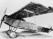 Fokker D.VII (OAW) 4635/18 U10 version 1.4 on display in America after being reassembled from spare parts and repainted further.  (0569-046)